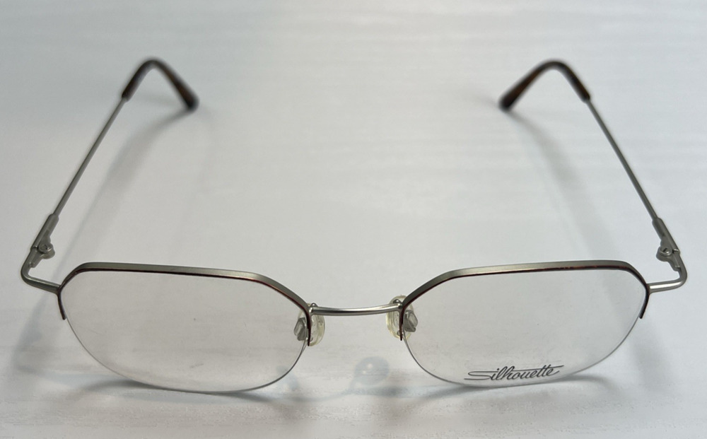 Vintage Silhouette Eyeglasses M 7346 /43 V6057 Titanium FRAMES ONLY 51-18-135